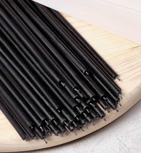 Schwarze Kerzen im Großhandel – Stil, Qualität und weltweite Lieferung!