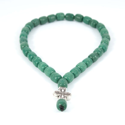 Greek prayer beads made from natural incense – available in red, green and black